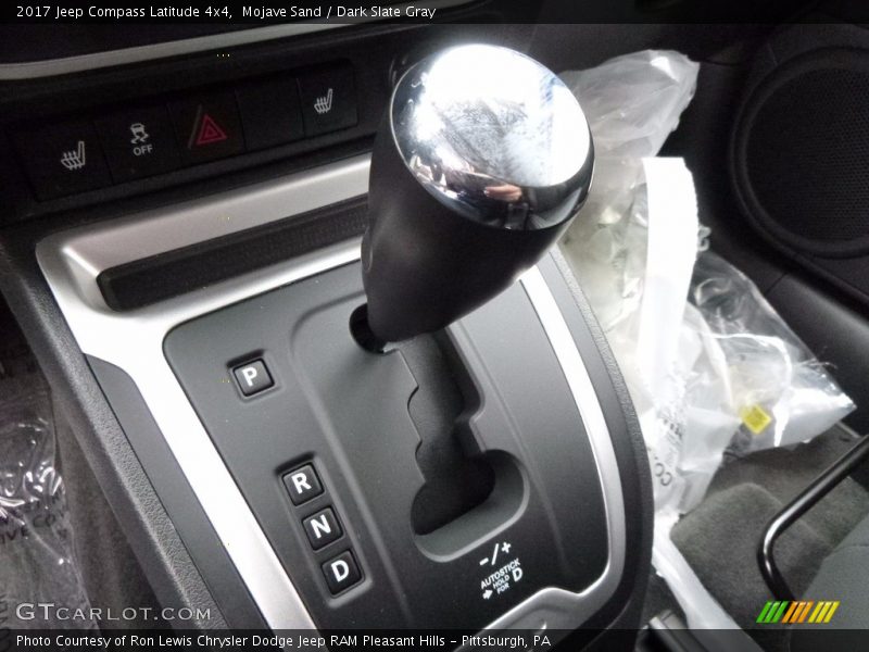 Mojave Sand / Dark Slate Gray 2017 Jeep Compass Latitude 4x4