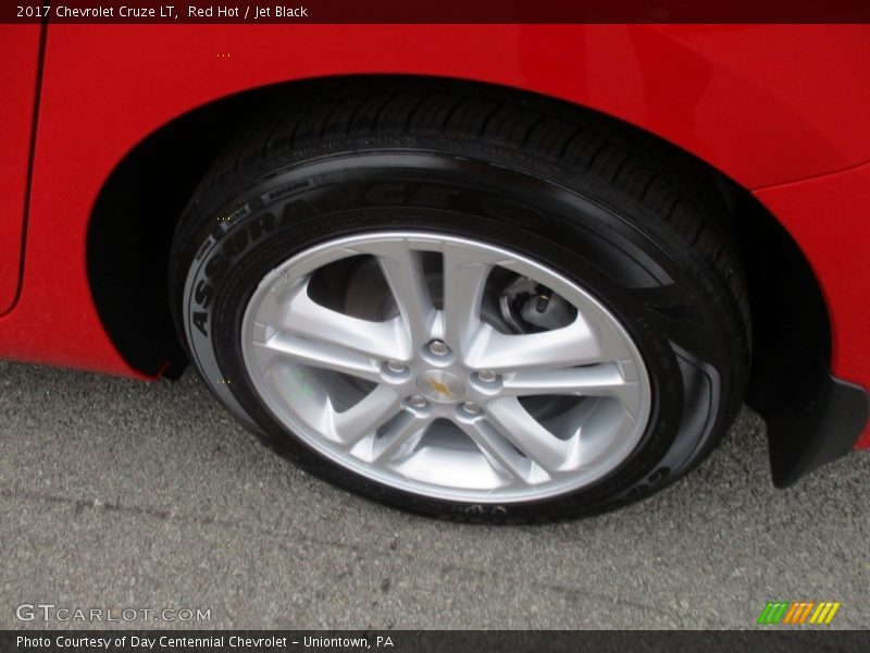 Red Hot / Jet Black 2017 Chevrolet Cruze LT