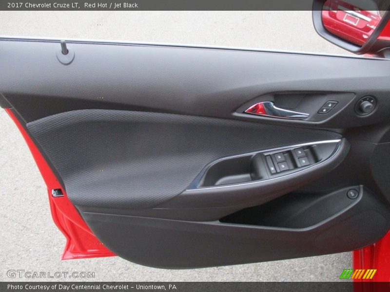 Red Hot / Jet Black 2017 Chevrolet Cruze LT