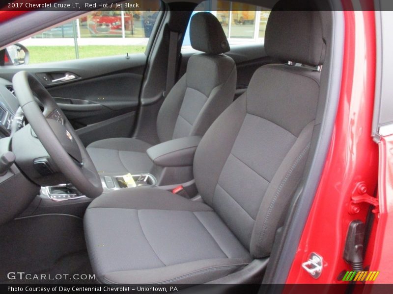 Red Hot / Jet Black 2017 Chevrolet Cruze LT