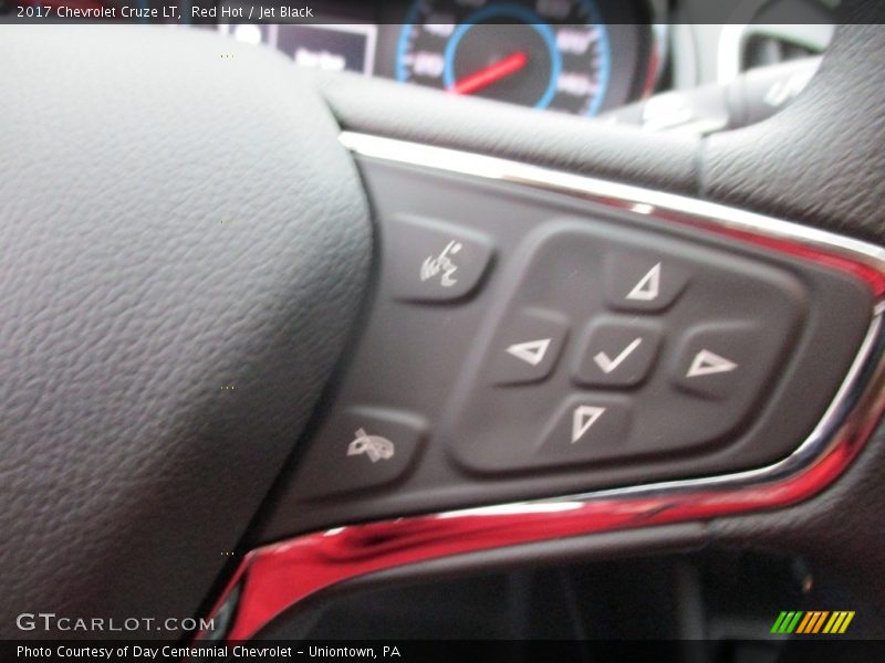 Red Hot / Jet Black 2017 Chevrolet Cruze LT