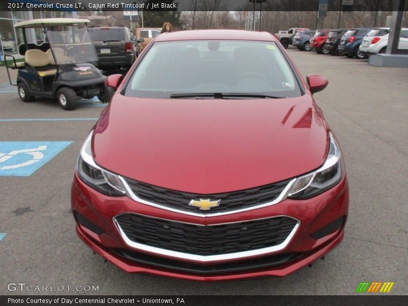 Cajun Red Tintcoat / Jet Black 2017 Chevrolet Cruze LT