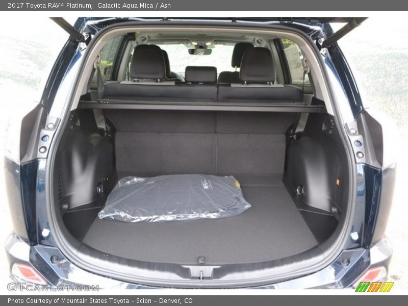 Galactic Aqua Mica / Ash 2017 Toyota RAV4 Platinum