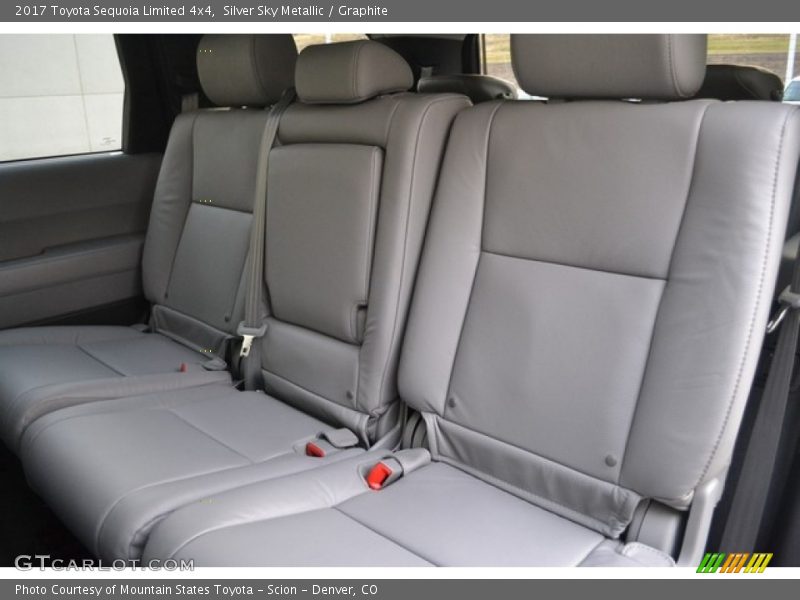 Rear Seat of 2017 Sequoia Limited 4x4