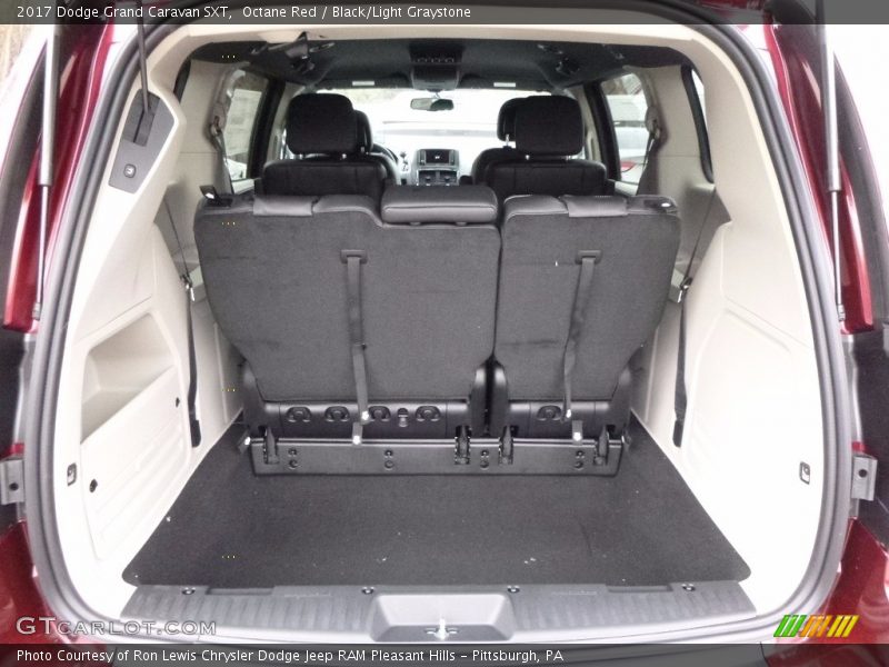 Octane Red / Black/Light Graystone 2017 Dodge Grand Caravan SXT