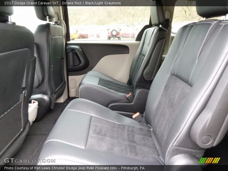 Octane Red / Black/Light Graystone 2017 Dodge Grand Caravan SXT