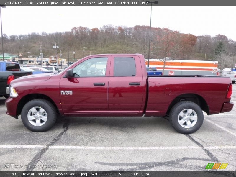  2017 1500 Express Quad Cab 4x4 Delmonico Red Pearl