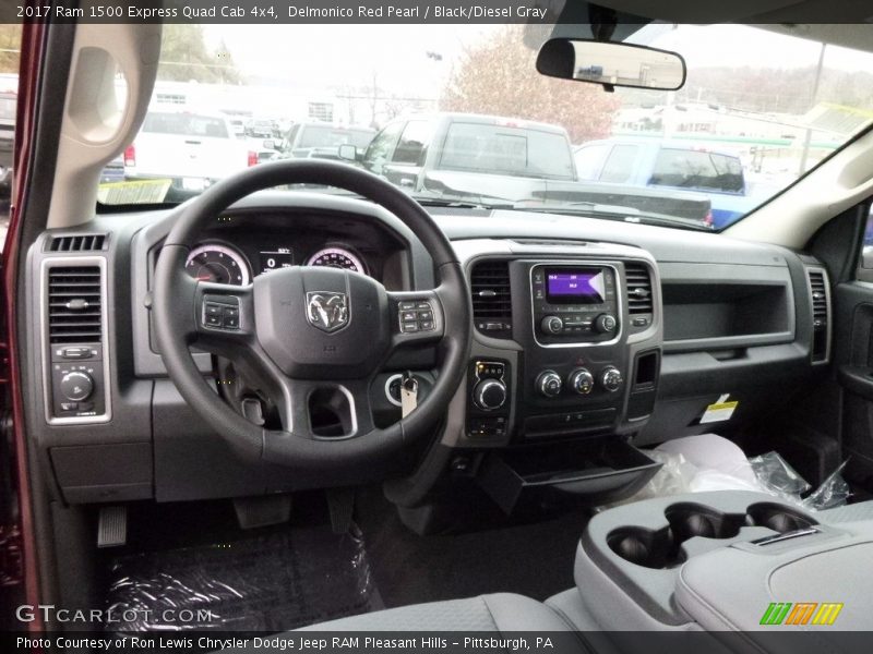 Dashboard of 2017 1500 Express Quad Cab 4x4