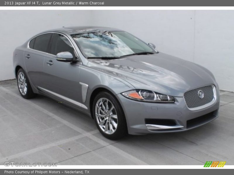 Lunar Grey Metallic / Warm Charcoal 2013 Jaguar XF I4 T