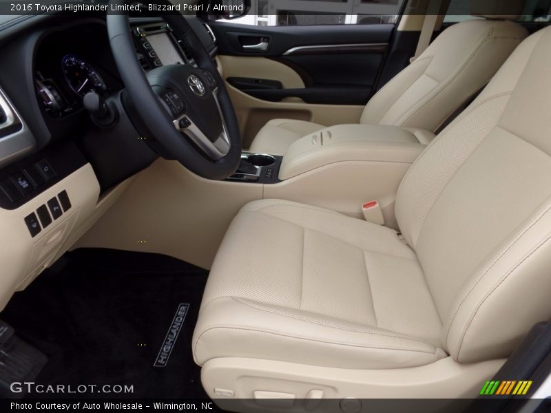 Blizzard Pearl / Almond 2016 Toyota Highlander Limited