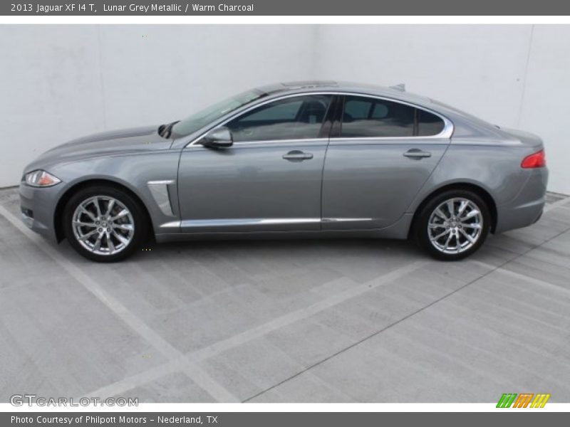 Lunar Grey Metallic / Warm Charcoal 2013 Jaguar XF I4 T