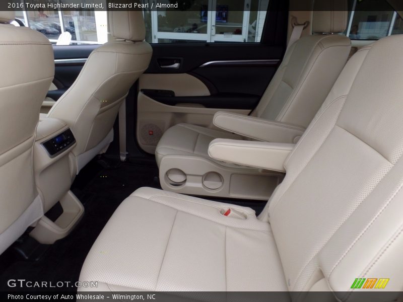Blizzard Pearl / Almond 2016 Toyota Highlander Limited