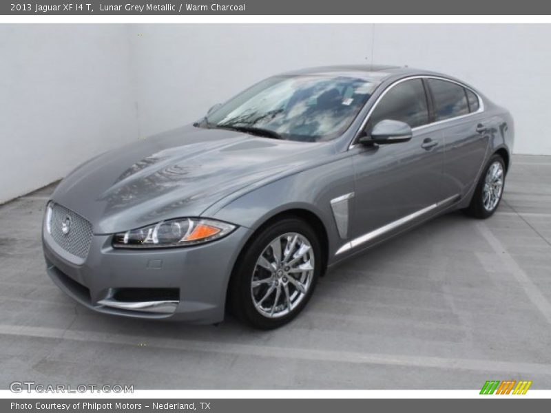 Lunar Grey Metallic / Warm Charcoal 2013 Jaguar XF I4 T