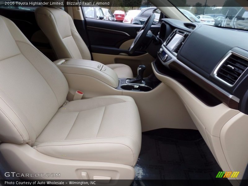Blizzard Pearl / Almond 2016 Toyota Highlander Limited