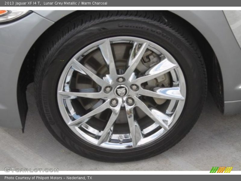 Lunar Grey Metallic / Warm Charcoal 2013 Jaguar XF I4 T