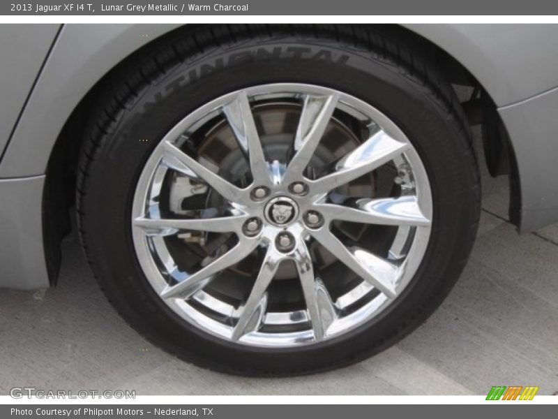 Lunar Grey Metallic / Warm Charcoal 2013 Jaguar XF I4 T