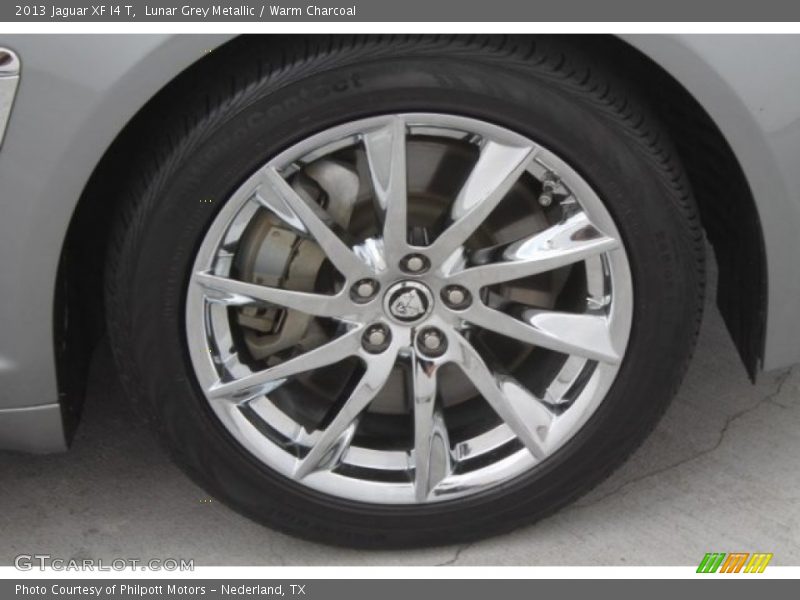 Lunar Grey Metallic / Warm Charcoal 2013 Jaguar XF I4 T