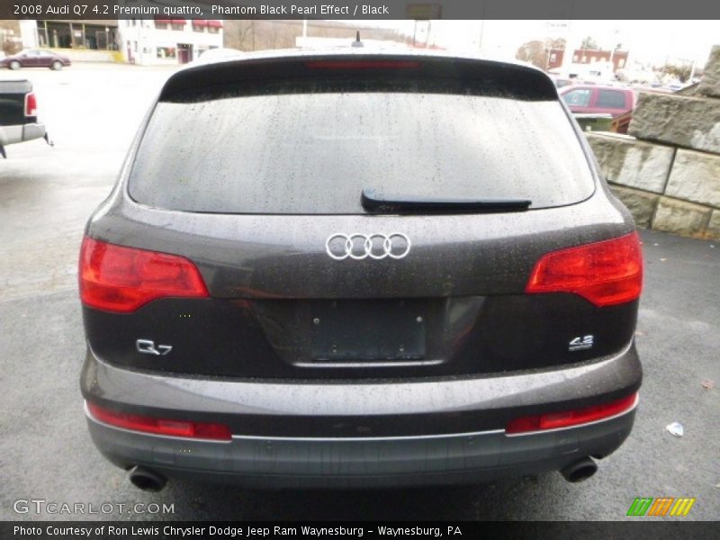 Phantom Black Pearl Effect / Black 2008 Audi Q7 4.2 Premium quattro