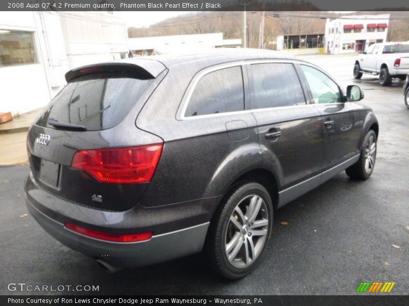 Phantom Black Pearl Effect / Black 2008 Audi Q7 4.2 Premium quattro