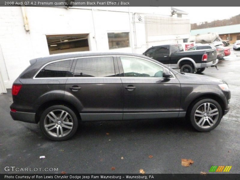 Phantom Black Pearl Effect / Black 2008 Audi Q7 4.2 Premium quattro