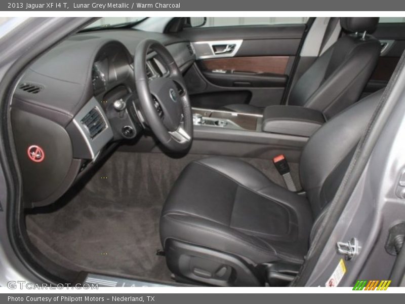 Lunar Grey Metallic / Warm Charcoal 2013 Jaguar XF I4 T