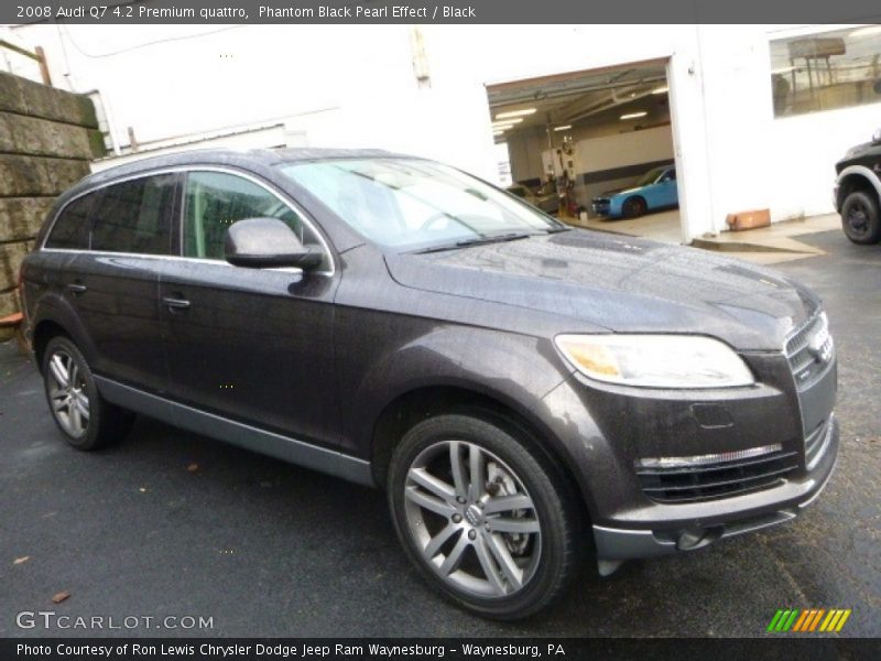 Phantom Black Pearl Effect / Black 2008 Audi Q7 4.2 Premium quattro