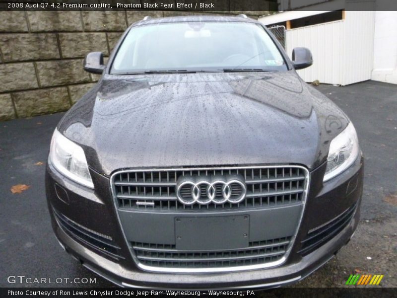 Phantom Black Pearl Effect / Black 2008 Audi Q7 4.2 Premium quattro