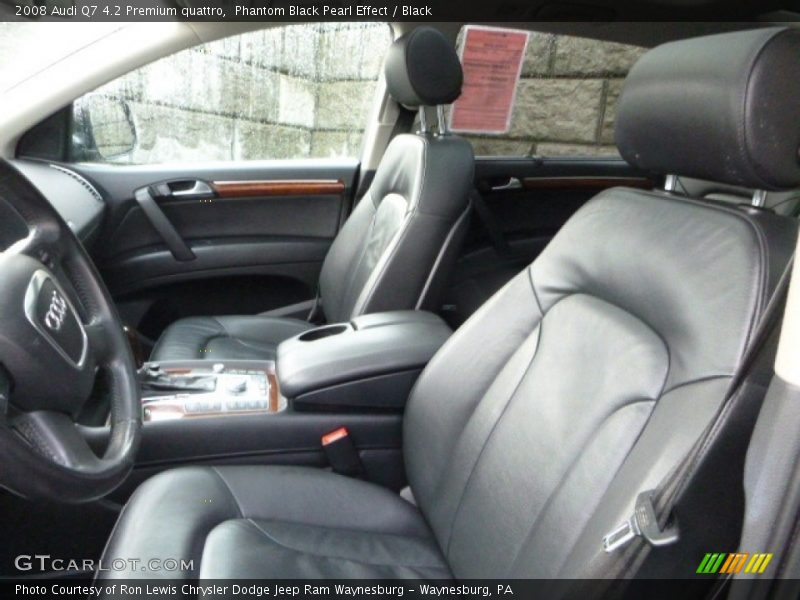 Phantom Black Pearl Effect / Black 2008 Audi Q7 4.2 Premium quattro