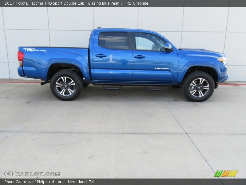  2017 Tacoma TRD Sport Double Cab Blazing Blue Pearl