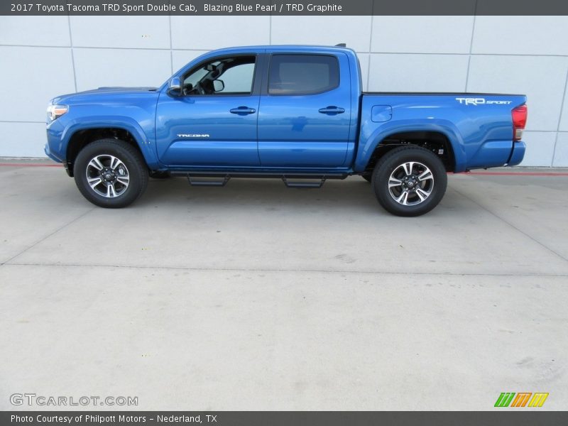  2017 Tacoma TRD Sport Double Cab Blazing Blue Pearl