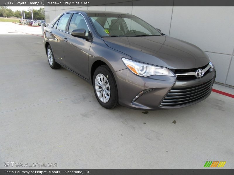 Predawn Gray Mica / Ash 2017 Toyota Camry LE