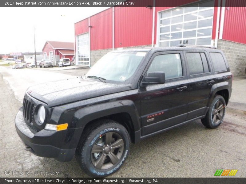 Black / Dark Slate Gray 2017 Jeep Patriot 75th Anniversary Edition 4x4