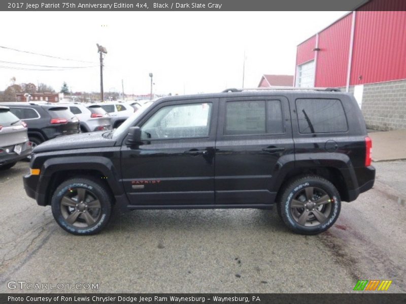 Black / Dark Slate Gray 2017 Jeep Patriot 75th Anniversary Edition 4x4