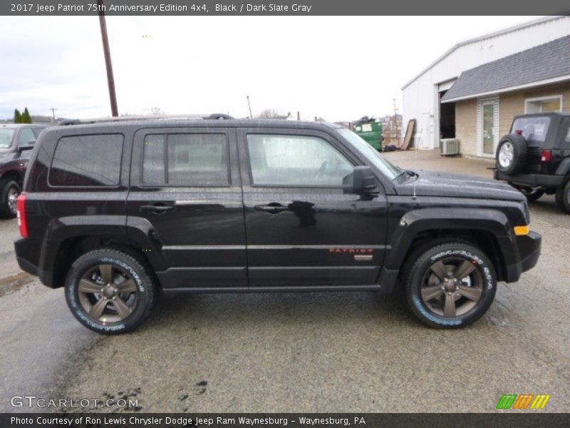 Black / Dark Slate Gray 2017 Jeep Patriot 75th Anniversary Edition 4x4