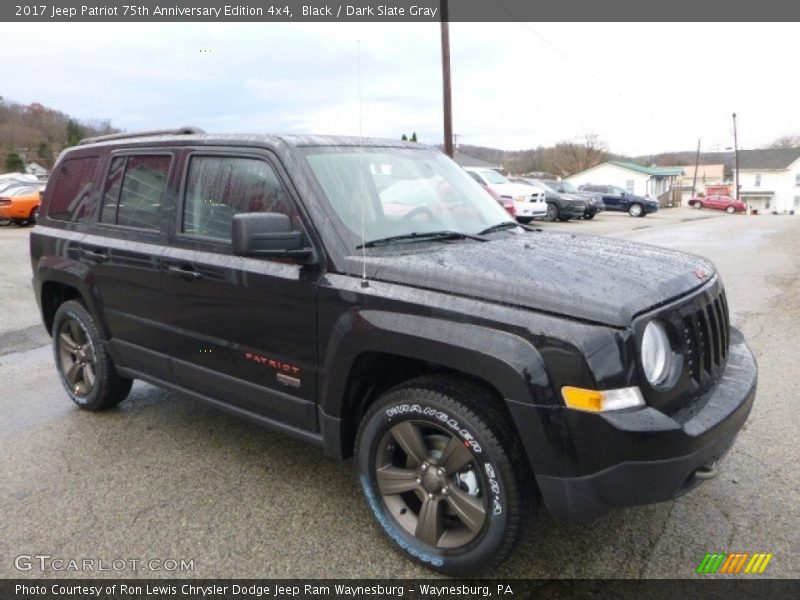 Black / Dark Slate Gray 2017 Jeep Patriot 75th Anniversary Edition 4x4