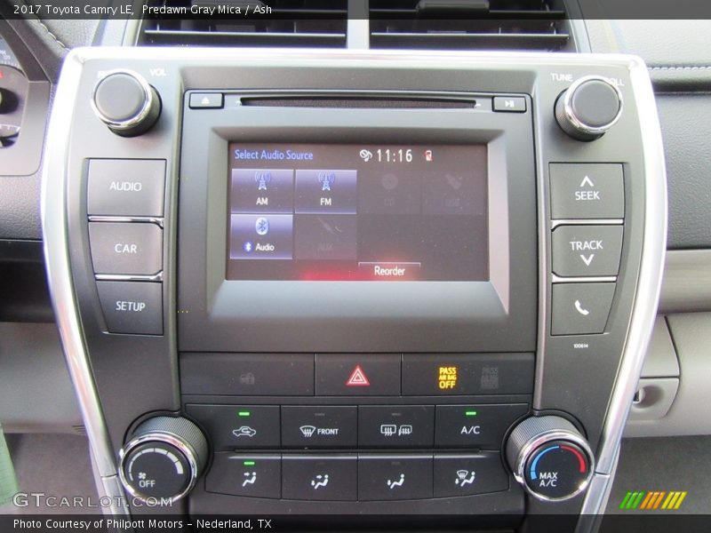 Predawn Gray Mica / Ash 2017 Toyota Camry LE
