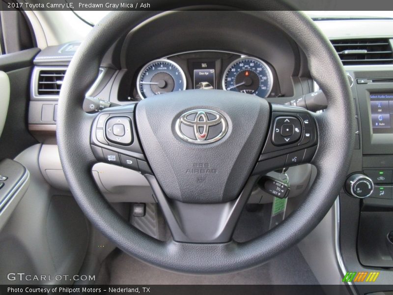 Predawn Gray Mica / Ash 2017 Toyota Camry LE