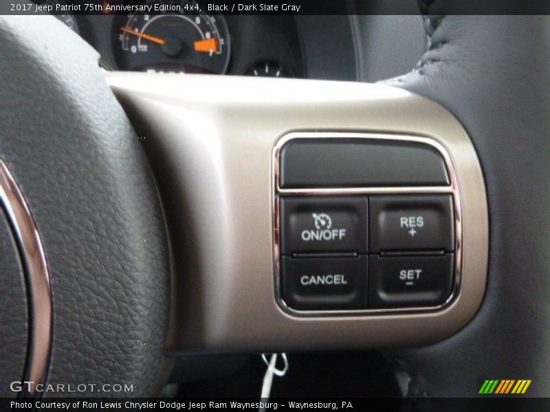 Black / Dark Slate Gray 2017 Jeep Patriot 75th Anniversary Edition 4x4