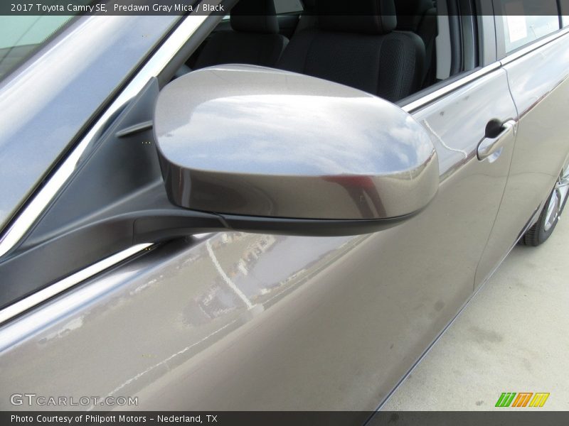 Predawn Gray Mica / Black 2017 Toyota Camry SE