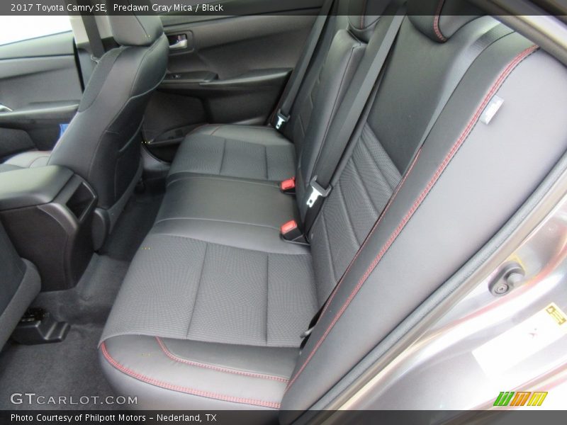 Predawn Gray Mica / Black 2017 Toyota Camry SE
