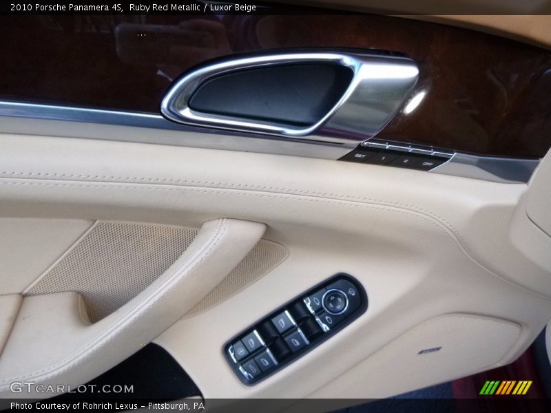 Ruby Red Metallic / Luxor Beige 2010 Porsche Panamera 4S
