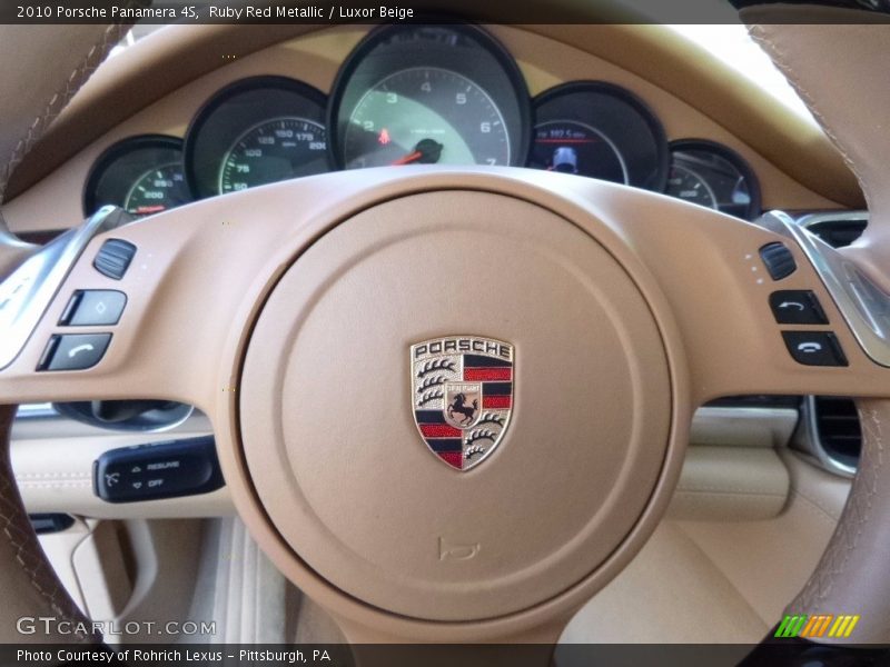 Controls of 2010 Panamera 4S