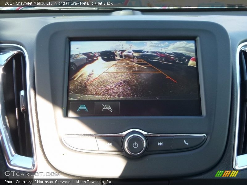 Nightfall Gray Metallic / Jet Black 2017 Chevrolet Malibu LT