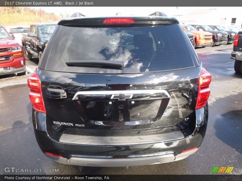 Black / Jet Black 2017 Chevrolet Equinox LT AWD
