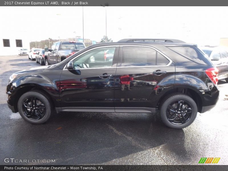 Black / Jet Black 2017 Chevrolet Equinox LT AWD