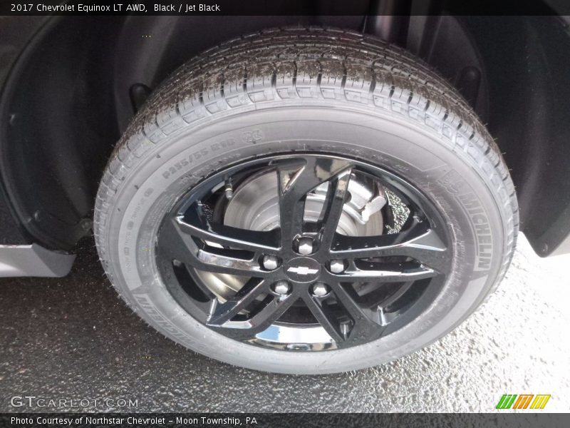 Black / Jet Black 2017 Chevrolet Equinox LT AWD