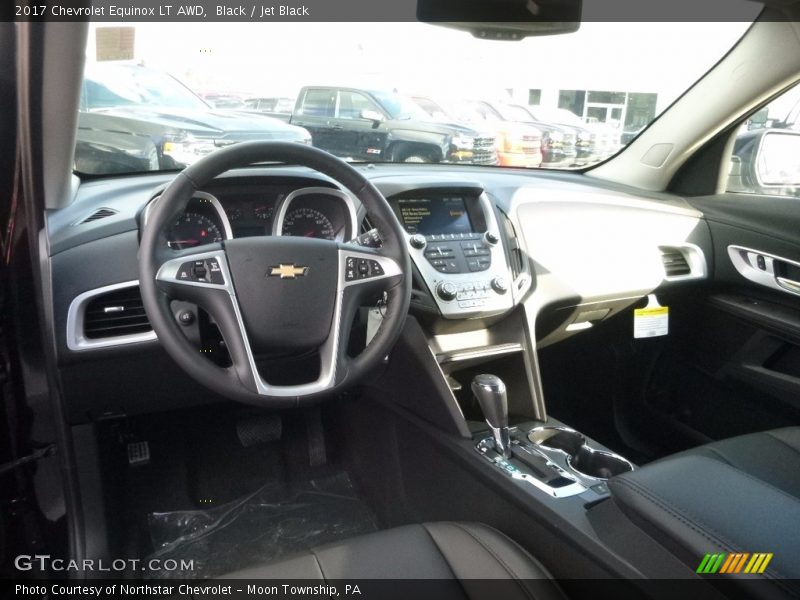 Black / Jet Black 2017 Chevrolet Equinox LT AWD