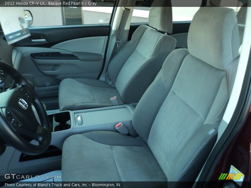 Basque Red Pearl II / Gray 2012 Honda CR-V LX