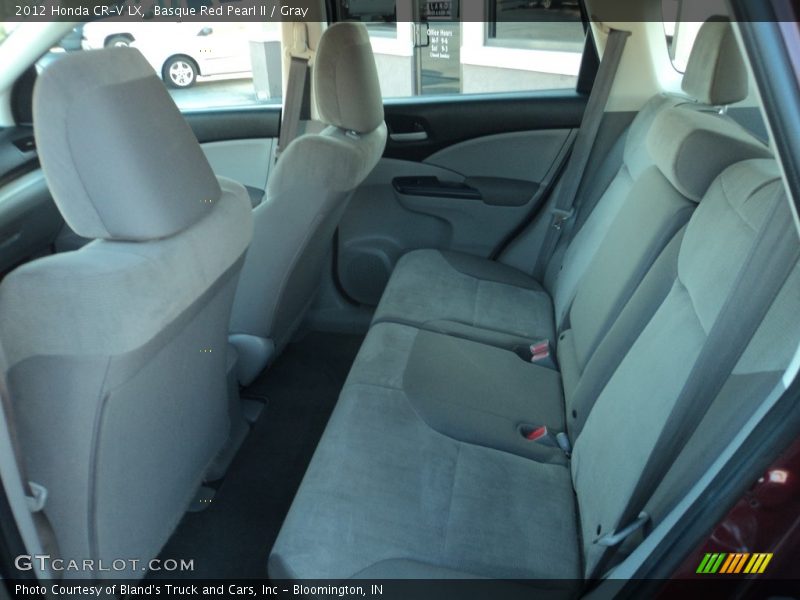 Basque Red Pearl II / Gray 2012 Honda CR-V LX
