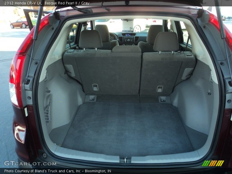 Basque Red Pearl II / Gray 2012 Honda CR-V LX